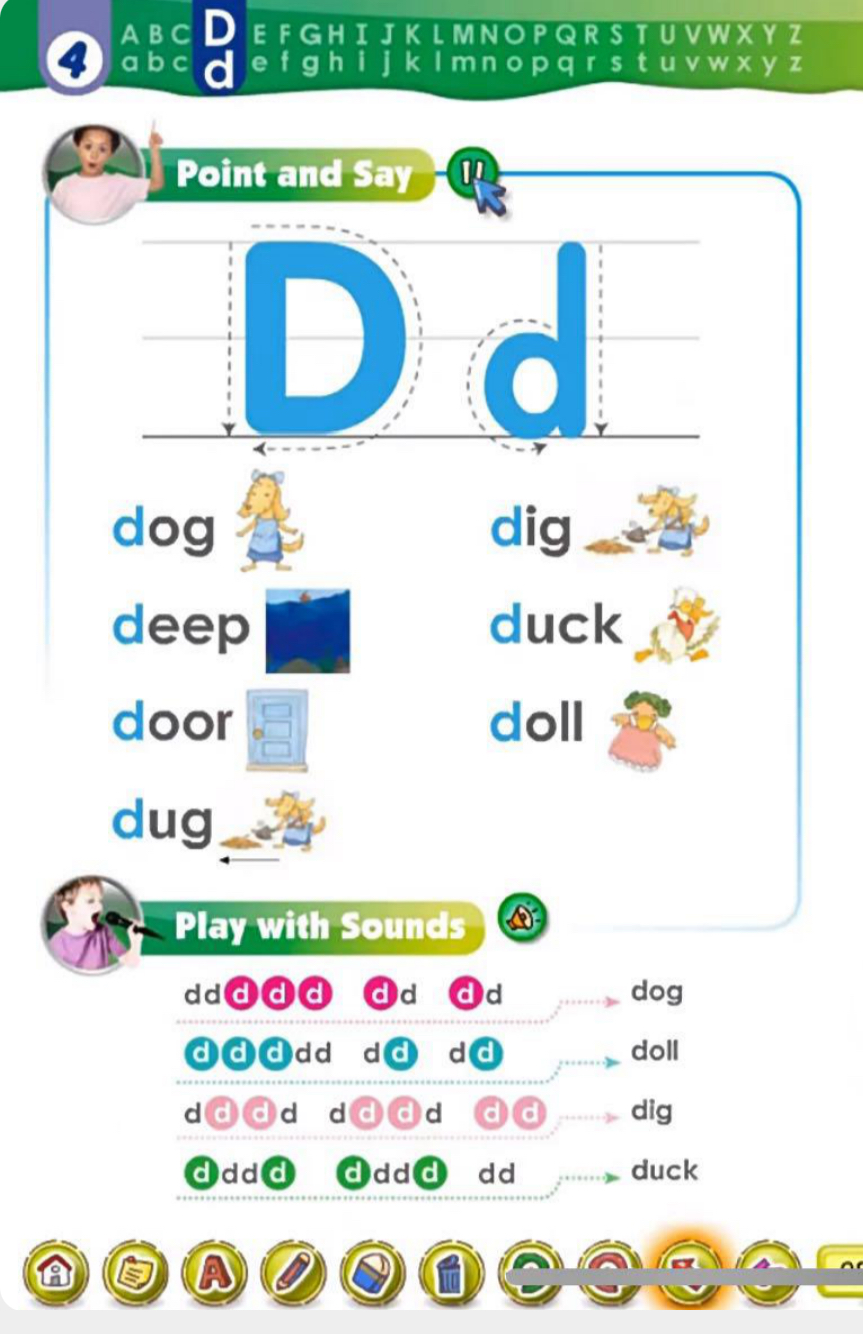 字母D d