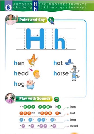 字母H h